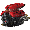 MOC Ferrari V8 DOHC - Engine Kit