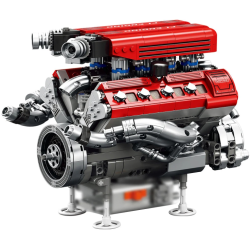 MOC Simulation V-Shaped Eight-Cylinder - Engine Kit