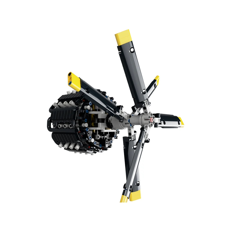 MOC  XR-7755-3 36-Cylinder Piston Aviation Engine Kit with Stand