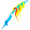 HQ Hoffmanns Bow Kite Sea Breeze